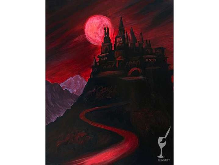 Paint and Sip - Dracula's Castle - Houston | Classpop!