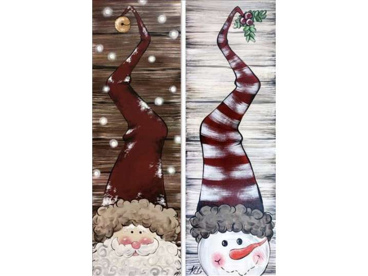 Snowy Santa