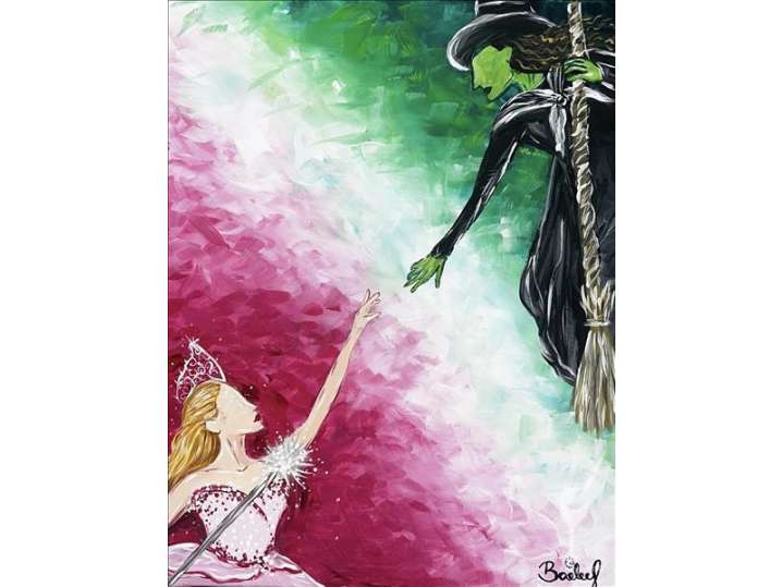 Glinda and Elphaba