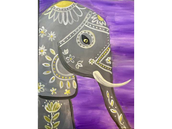 Boho Elephant