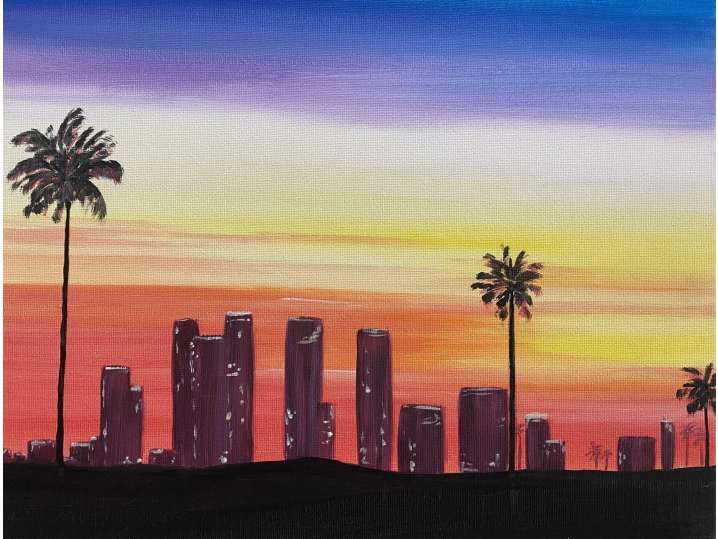 Paint and Sip - Beach City Sunset - Orange County | Classpop!