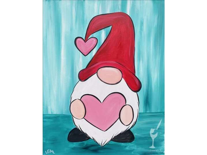 Paint and Sip - Love Gnome - Houston | Classpop!