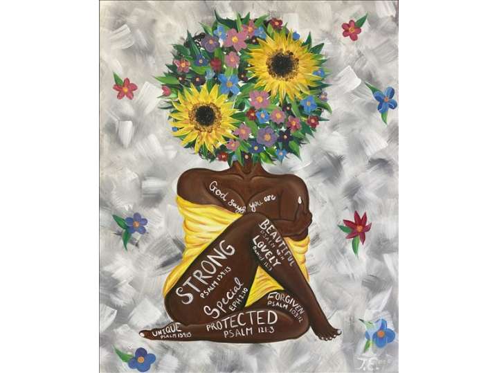 A Lady's Self-Love Blooms From Strength - Pearland