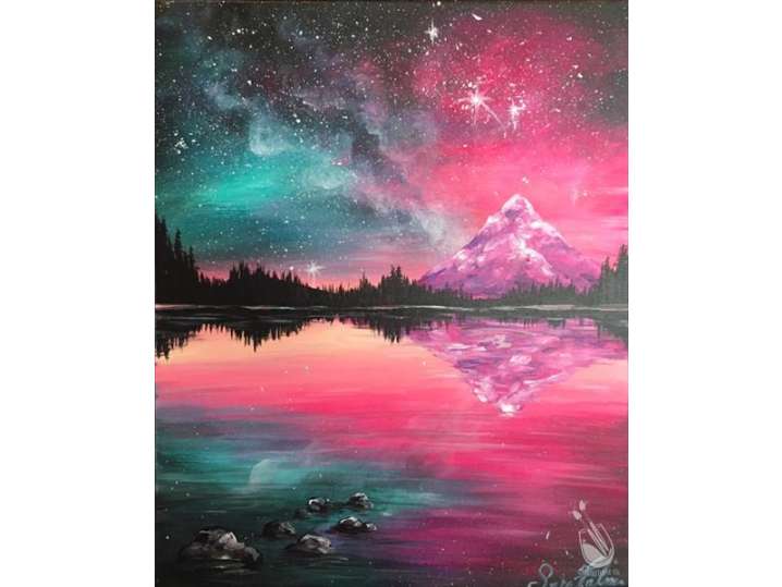 Paint and Sip - Magical Galaxy - Houston | Classpop!