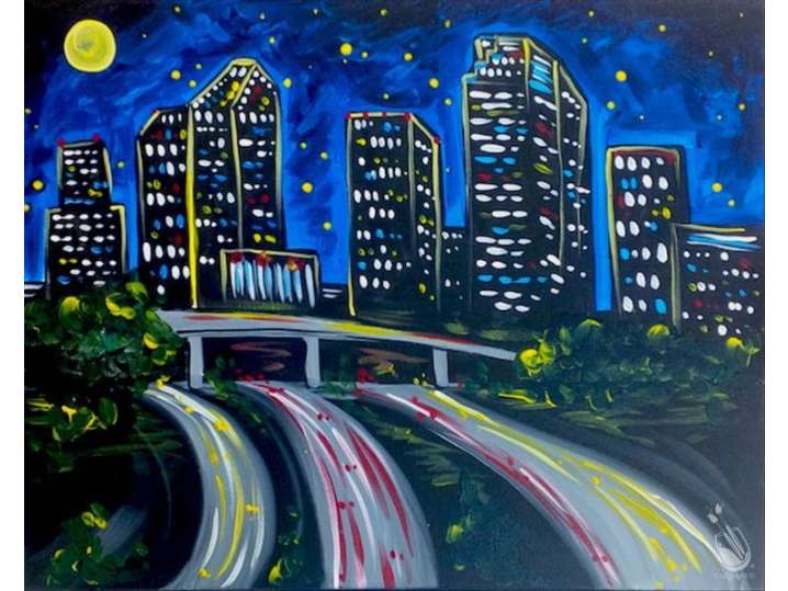 Houston City Lights