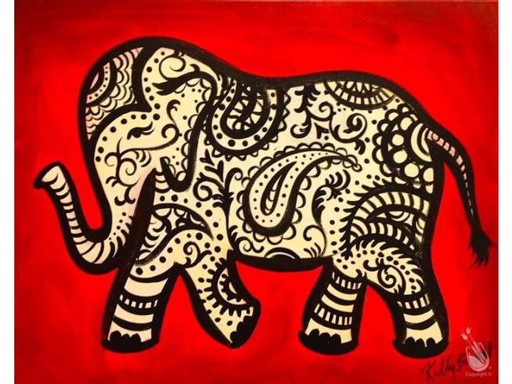 Vibrant Elephant