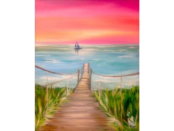 Paint and Sip - Caribbean Boardwalk - Pasadena | Classpop!