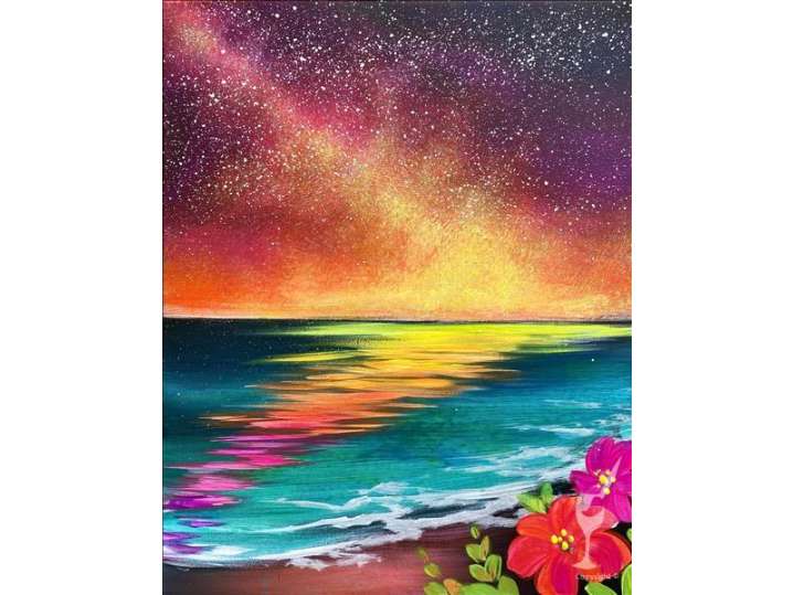 Paint and Sip - Cosmic Beach - Pasadena | Classpop!