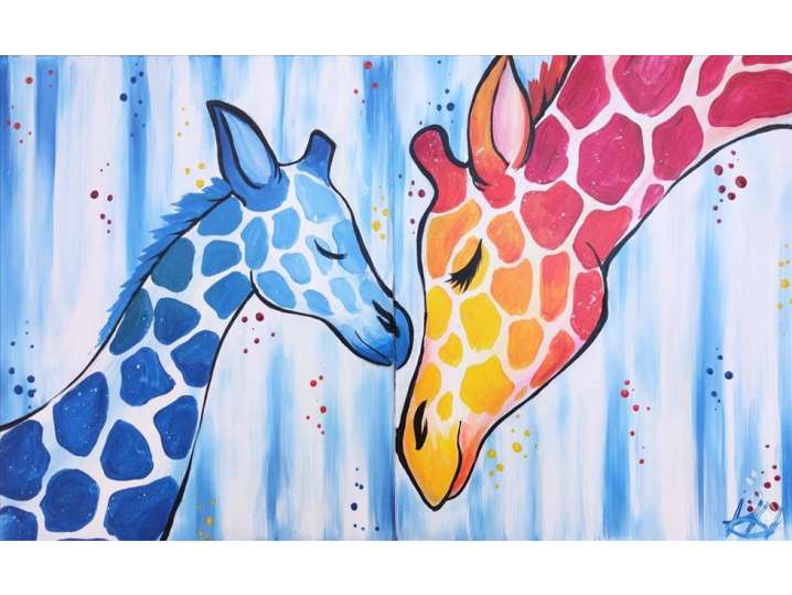 Family of Giraffes - Baytown
