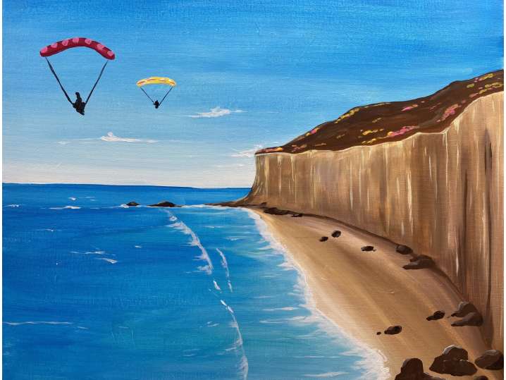 Paint and Sip - Fun Beach Day - Orange County | Classpop!