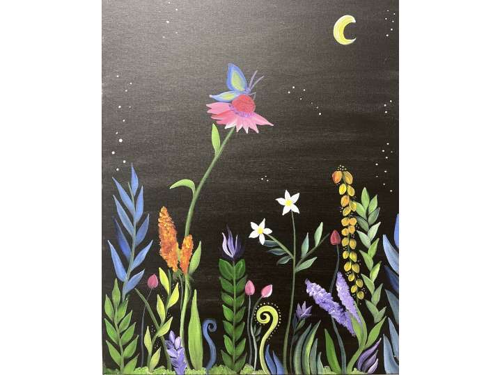Garden at Night