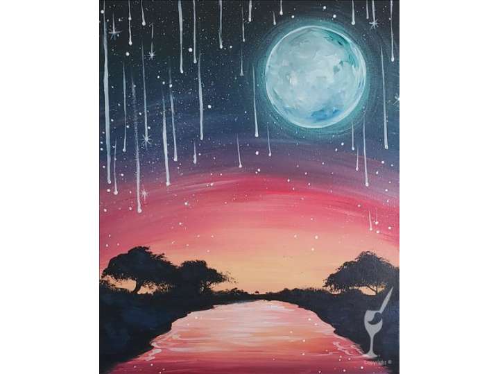 Stars Raining Over Jungle