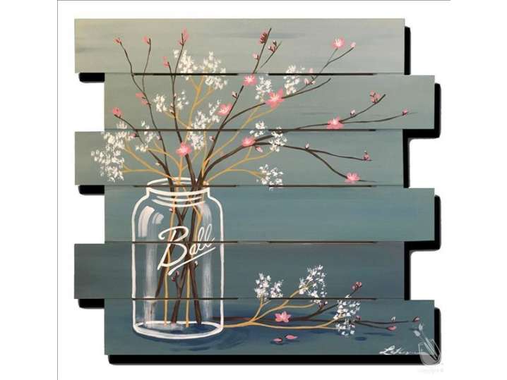 Paint and Sip - Cherry Blossoms in Spring Breeze - Houston | Classpop!