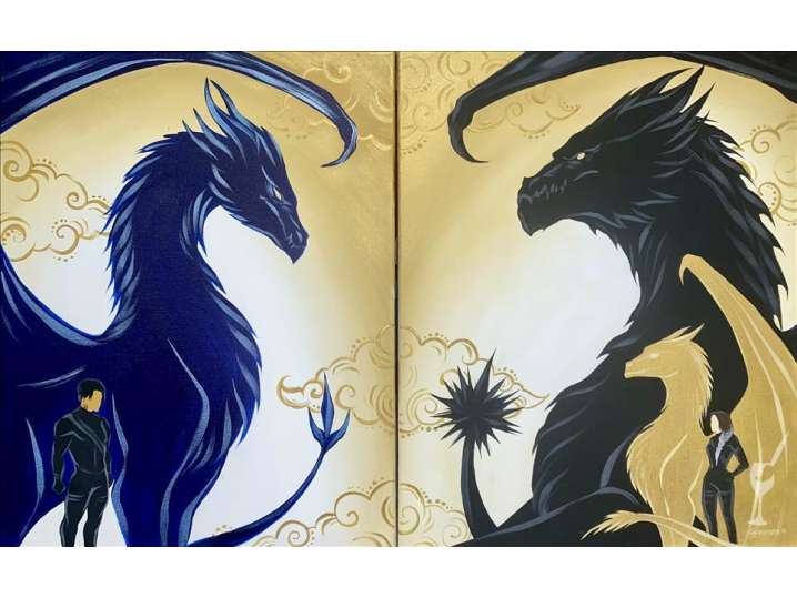 Powerful Dragons in Flight - Pasadena