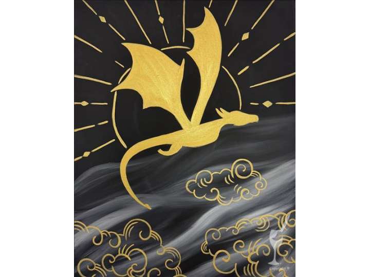 Brave Dragons in Flight