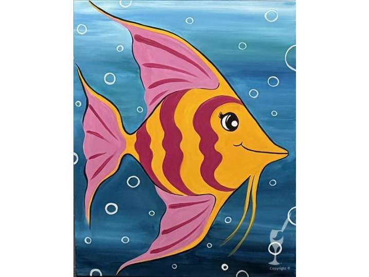 Paint and Sip - Across the Summer Sea - Houston | Classpop!
