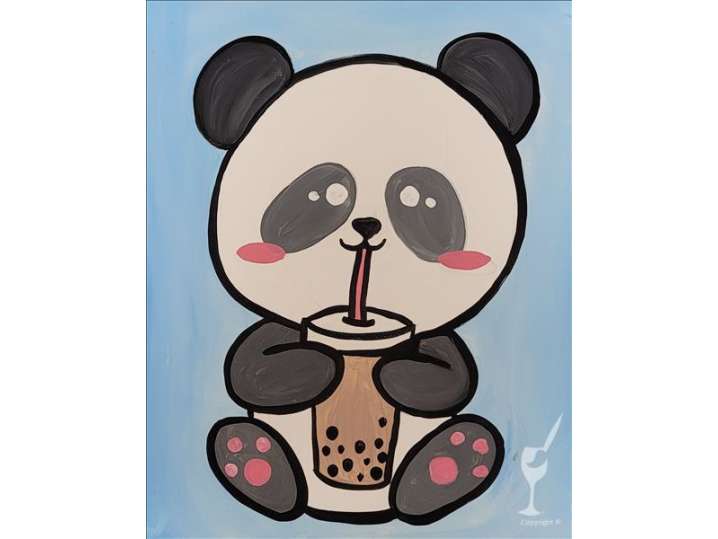 Bear Sippin' Boba