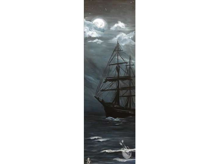 Blackbeard’s Moonlit Voyage