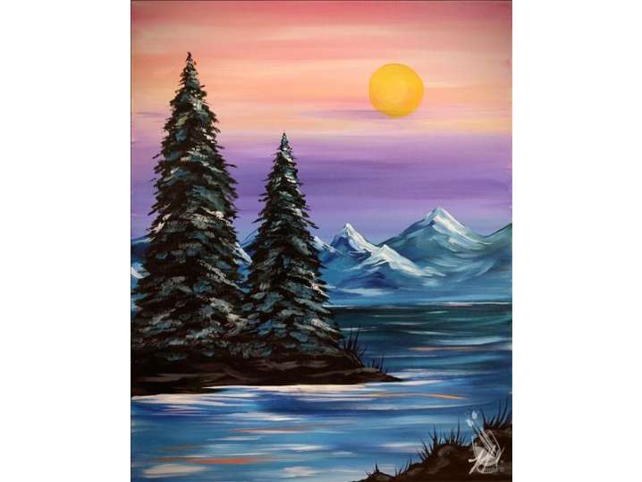 Peaceful Winter Sunrise