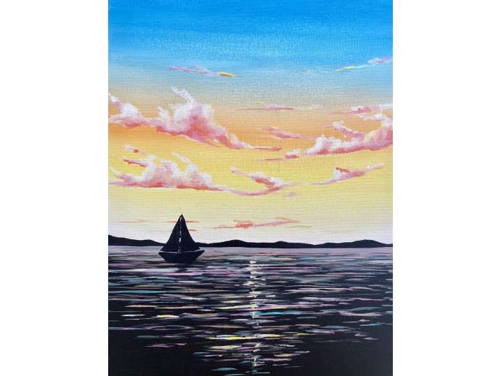 Paint and Sip - Sailing at Sunset - Orange County | Classpop!