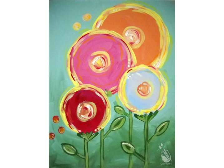 Paint and Sip - Candy Flowers - Houston | Classpop!