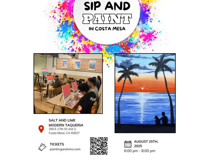 Paint and Sip - Besties! - Orange County | Classpop!