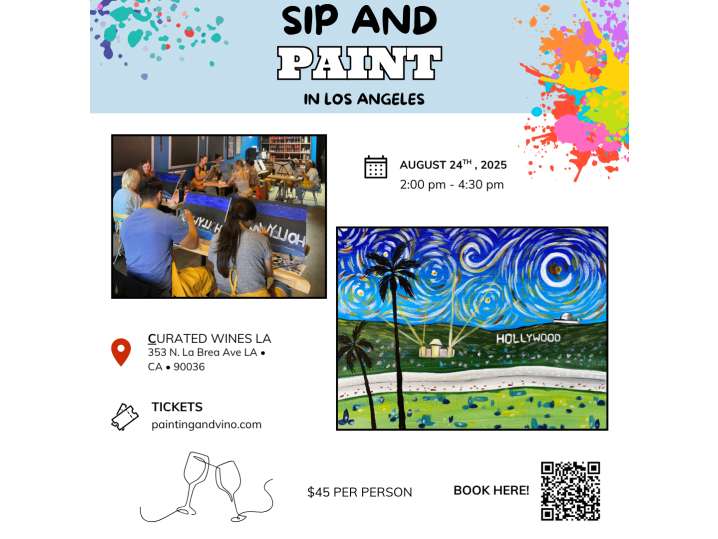 Paint and Sip - Lovely Starry Night - Orange County | Classpop!