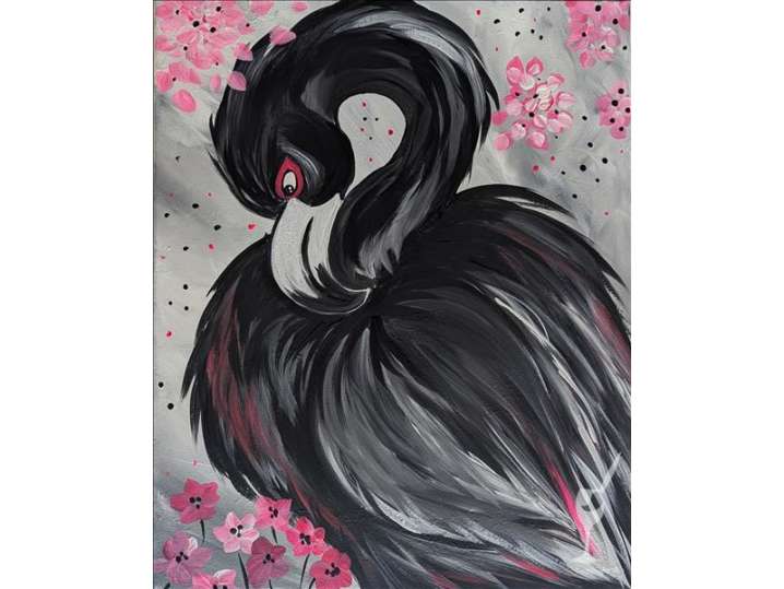 Black Flamingo