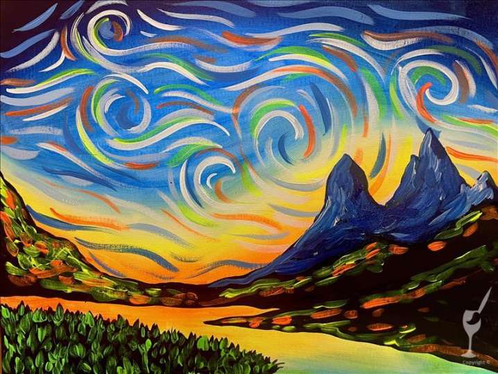 Vibey Starry Night