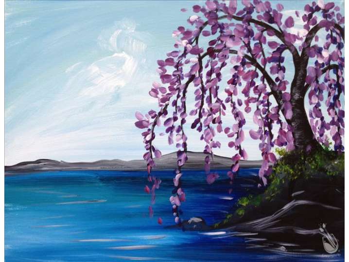 Paint and Sip - Nostalgic Willow - Pasadena | Classpop!