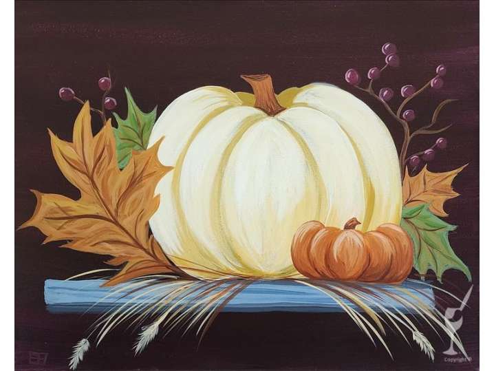 Paint and Sip - The Glow of a Bountiful Harvest - Houston | Classpop!