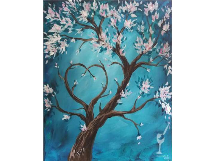 Paint and Sip - Blossoms in the Breeze - Houston | Classpop!