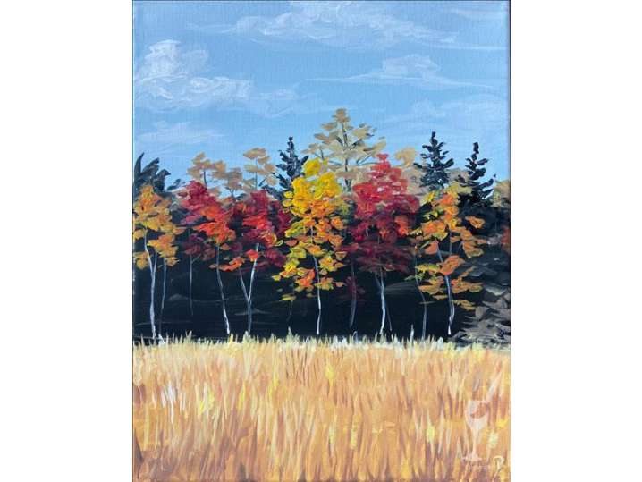 Autumn Field Scene - Pearland