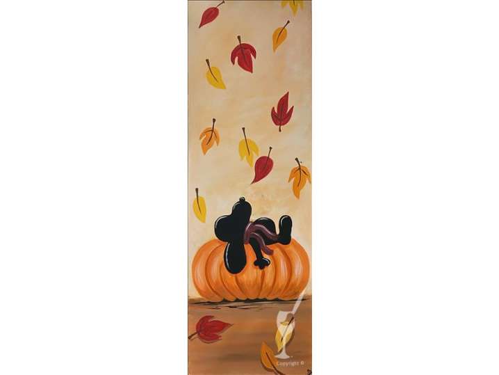 Snoopy in Autumn