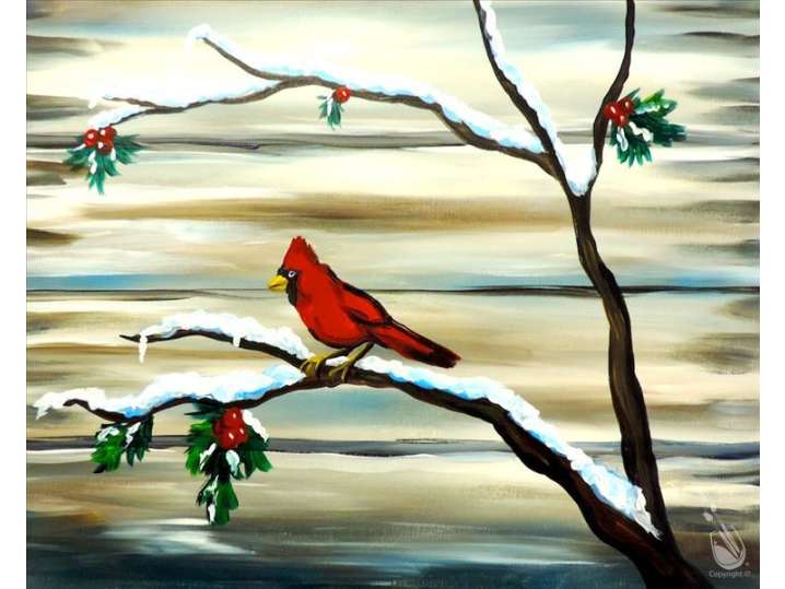 Songbird in Snow - Pearland
