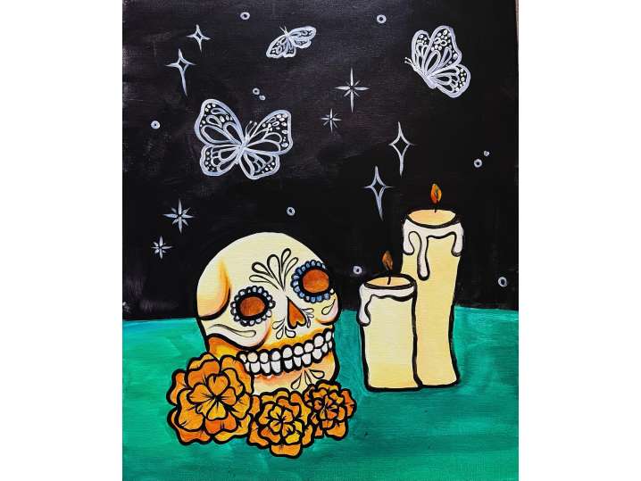Sugar Skull for Halloween