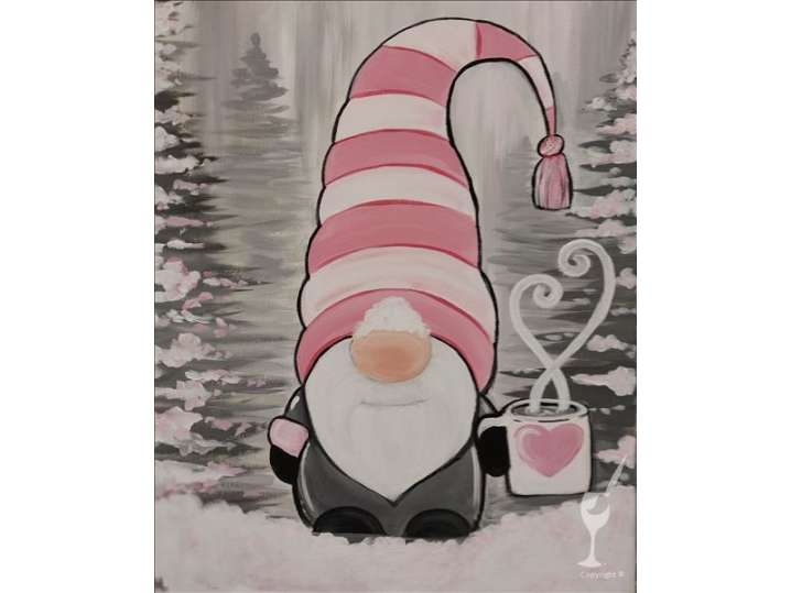 Cute Gnome With a Cup of Love - Pasadena