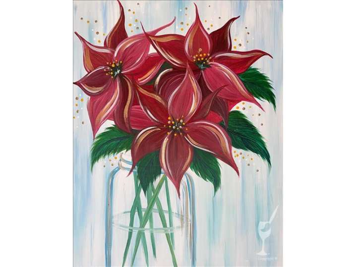 Fresh Poinsettia - Pasadena