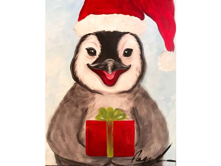 Christmas Penguin Festive