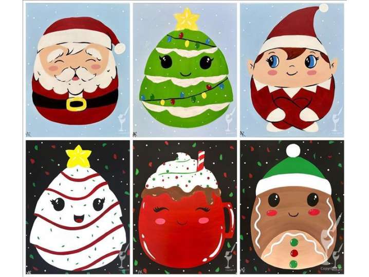 All Ages Custom Christmas Squishy - Pearland
