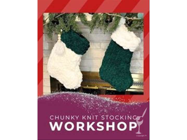 Custom Knit Stocking - Pasadena