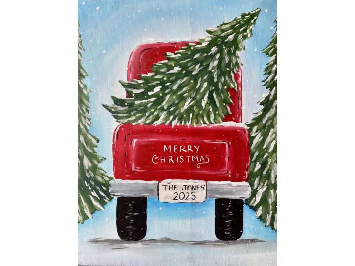 Hauling in the Christmas Tree