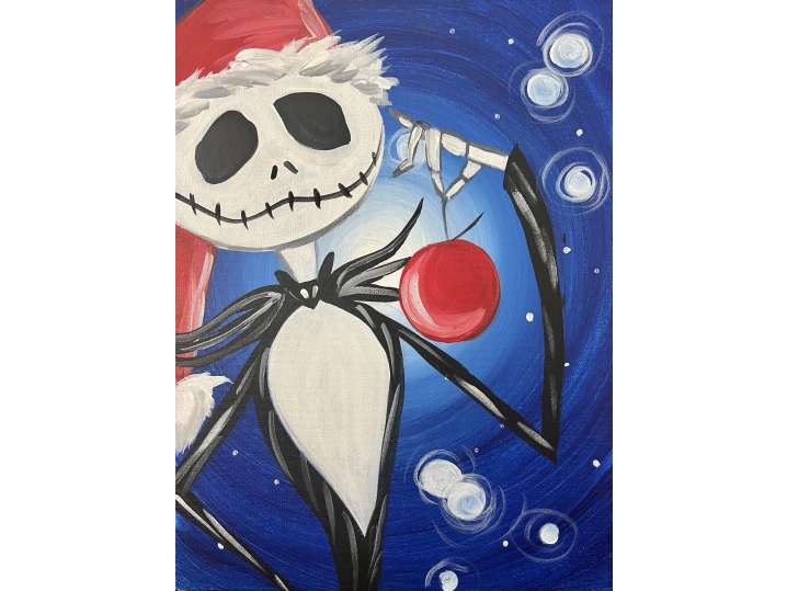 Spooky and Festive Skeleton