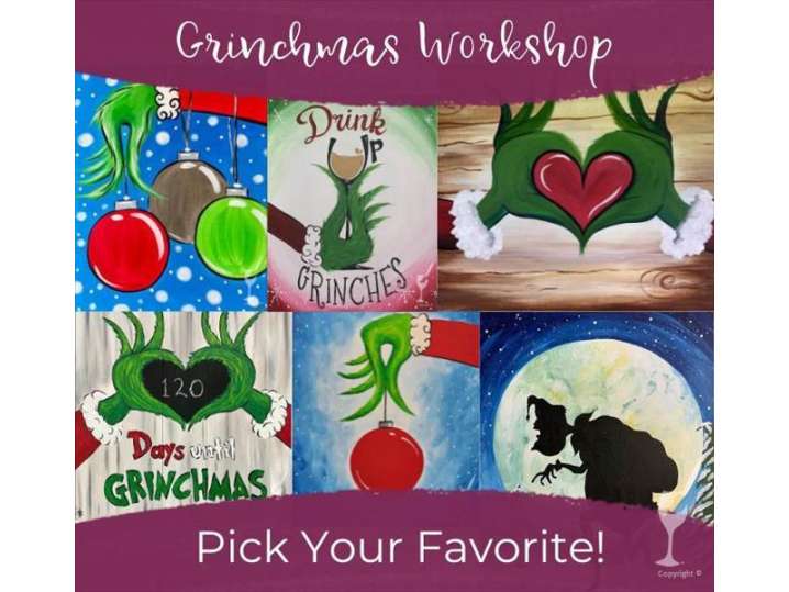 Paint Your Favorite Grinchmas Scene