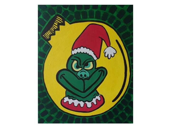 A Sneaky, Snarky Holiday Green Grinch