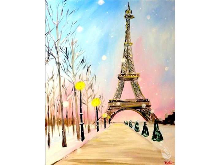 Paris in a Snowglobe