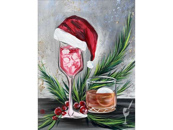 Winter Spirits Wearing Santa Style - Baytown