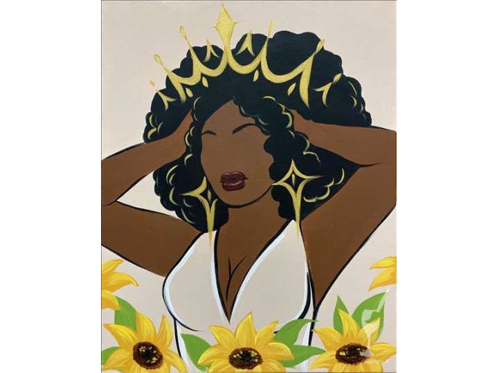 A Bronzed Beauty in the Sunflowers - Baytown