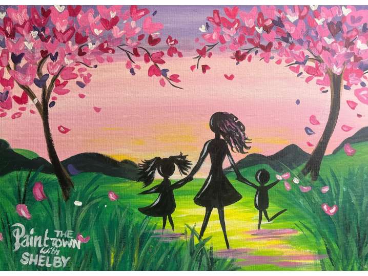 Spring Stroll with Mom