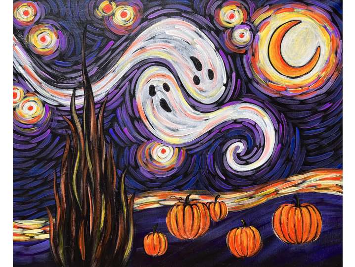 Van Gogh’s Starry Night - Halloween II - Seattle